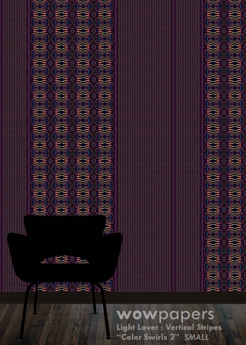 Color Swirls 2 Stripes