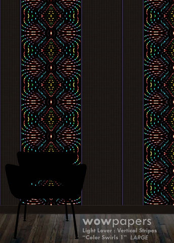 Color Swirls Stripes