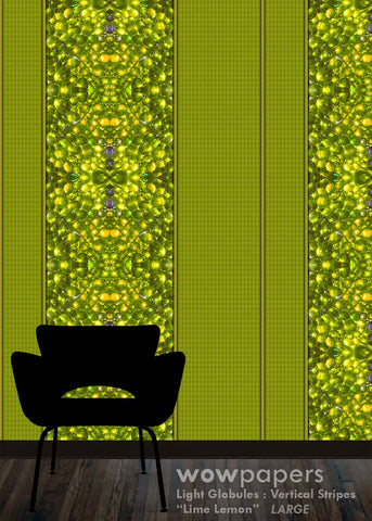 Lime Lemon Stripes