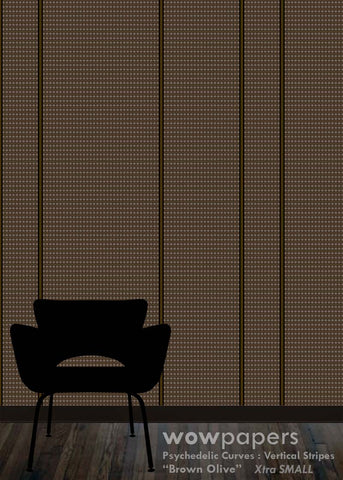 Brown Olive Stripes