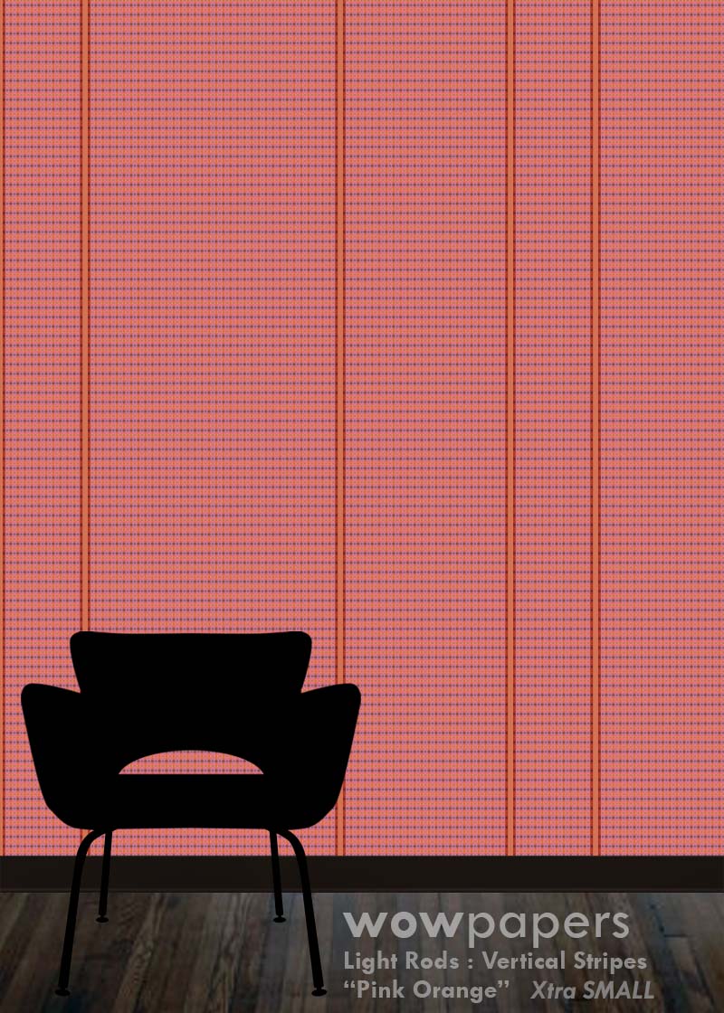 Pink Orange Stripes