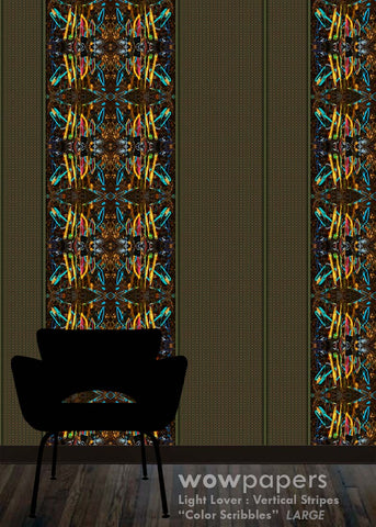 Color Scribbles Stripes