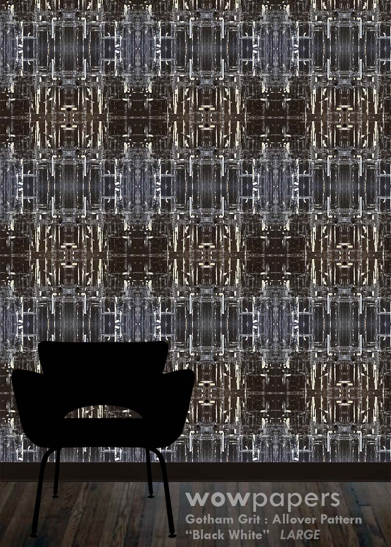 Almost Black & White Modern Wallpaper