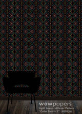 Color Swirls 1 Modern Wallpaper