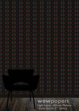Color Swirls 1 Modern Wallpaper