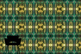 Light Lover | Green Yellow Wallcovering Murals Set