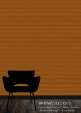 Amber Orange Modern Wallpaper