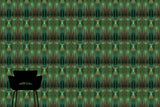 Light Lover | Green Yellow Wallcovering Murals Set