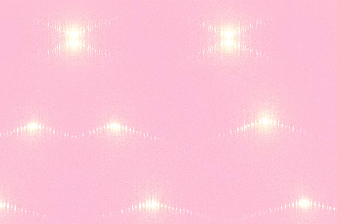 Light Scratches | Geometric Pink Wallcovering Mural