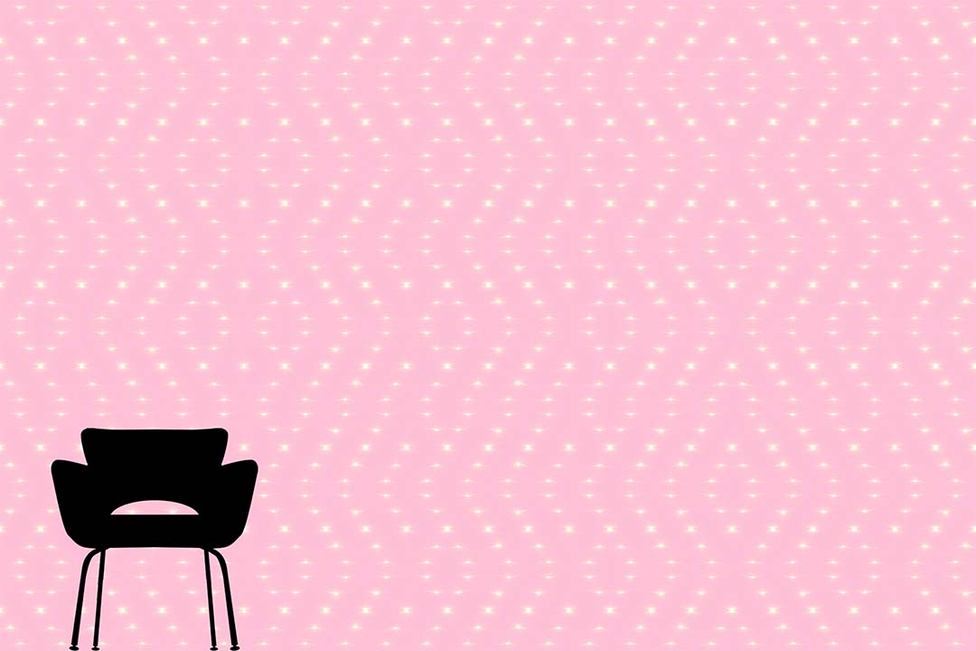 Light Scratches | Geometric Pink Wallcovering Mural