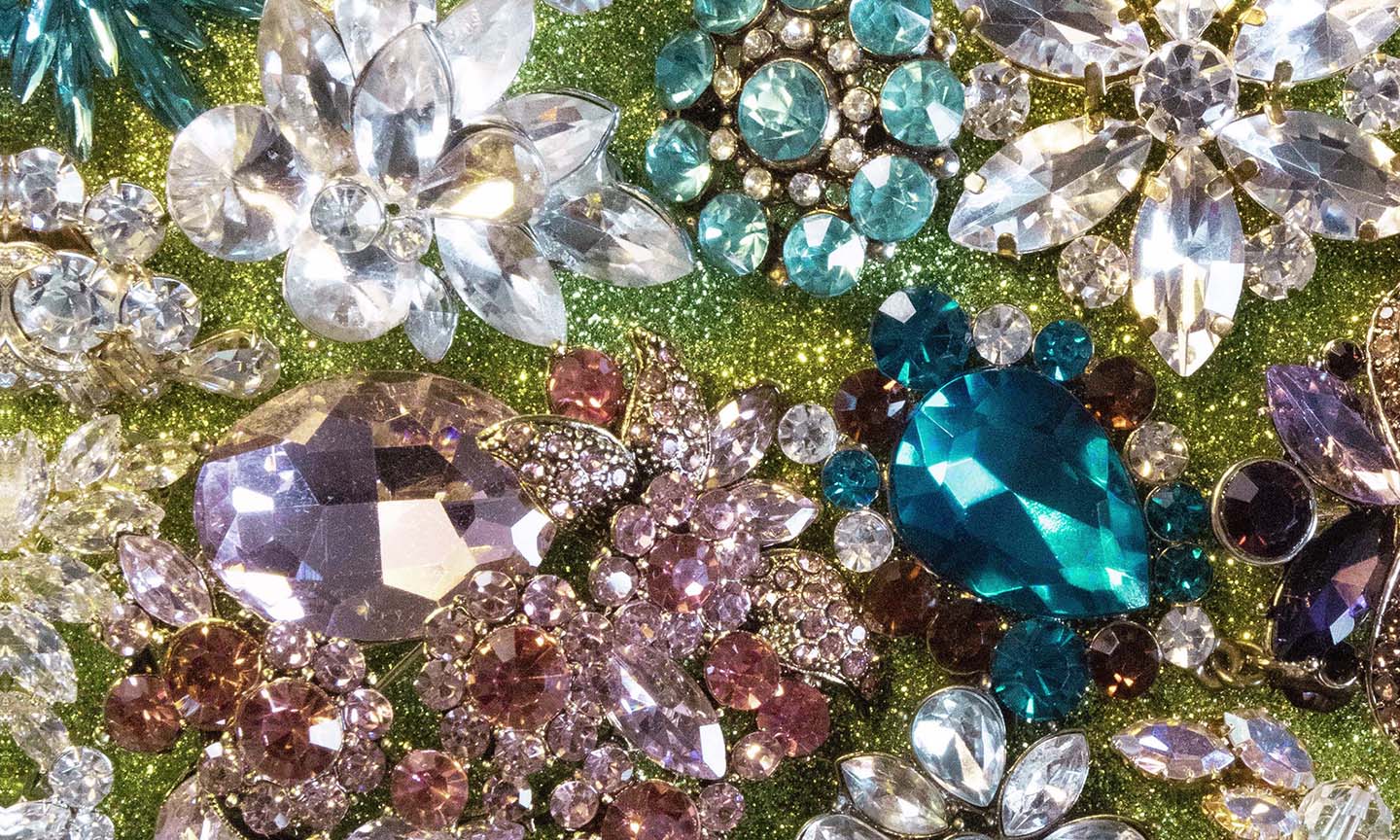 Gems & Jewels | Moss Rose Wallcovering Mural