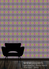Pink Lime Modern Wallpaper