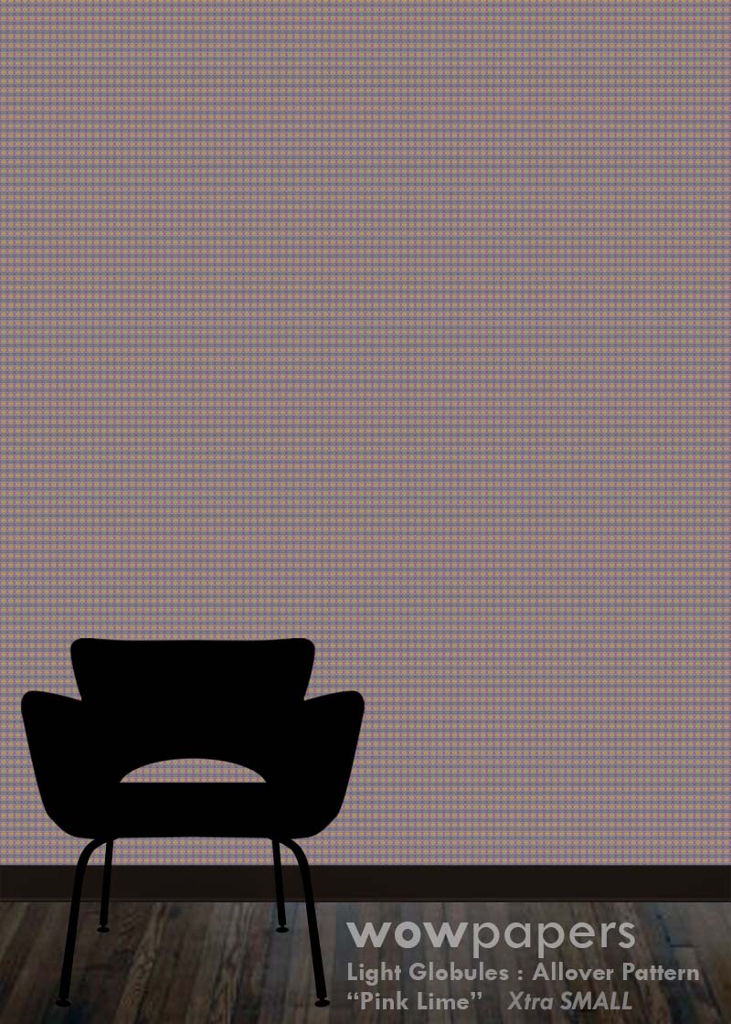 Pink Lime Modern Wallpaper