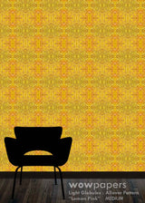 Lemon Pink Modern Wallpaper