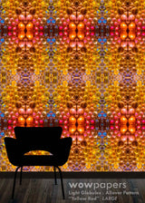 Yellow Red Modern Wallpaper