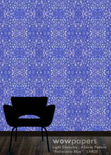Periwinkle Blue Modern Wallpaper