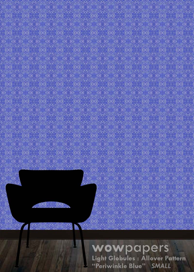 Periwinkle Blue Modern Wallpaper