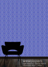 Periwinkle Blue Modern Wallpaper