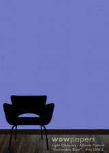 Periwinkle Blue Modern Wallpaper