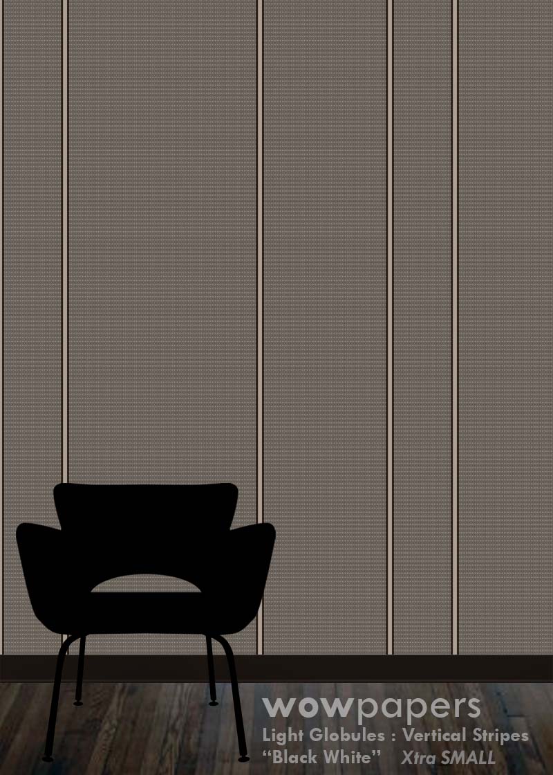 Black White Striped Wallpaper