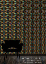 Color Scribbles Modern Wallpaper