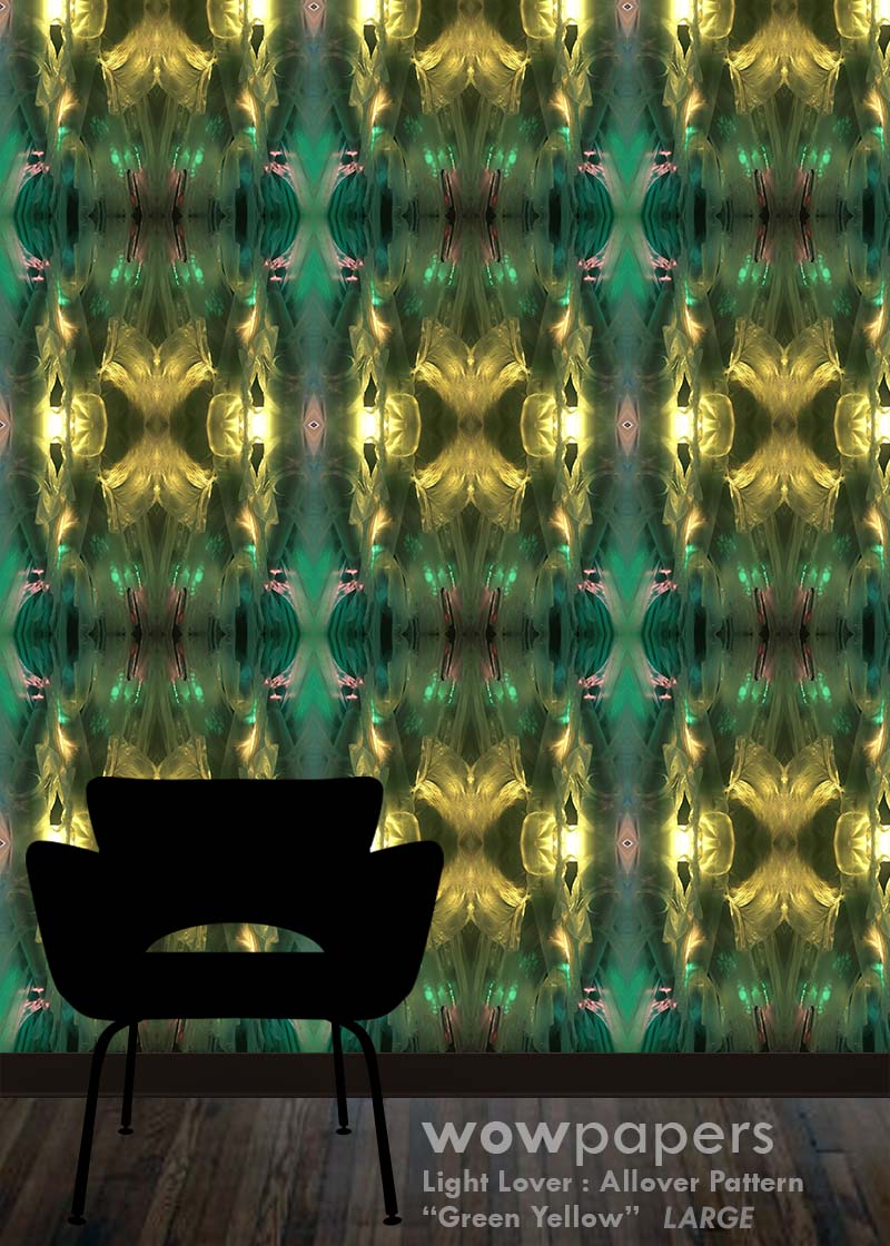 Green Yellow Modern Wallpaper