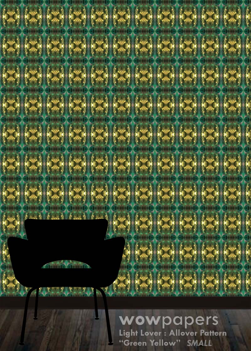 Green Yellow Modern Wallpaper