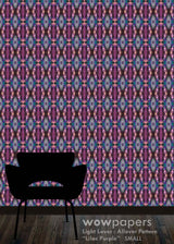 Lilac Purple Modern Wallpaper