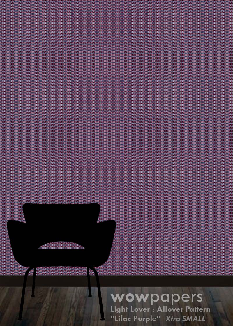 Lilac Purple Modern Wallpaper