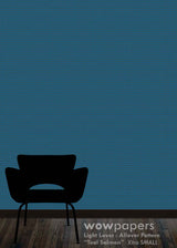 Teal Salmon Modern Wallpaper