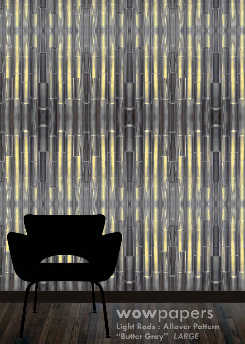 Dark Gray Butter Abstract Wallpaper