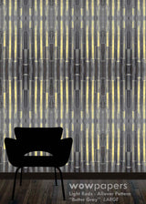 Dark Gray Butter Abstract Wallpaper