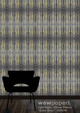 Dark Gray Butter Abstract Wallpaper