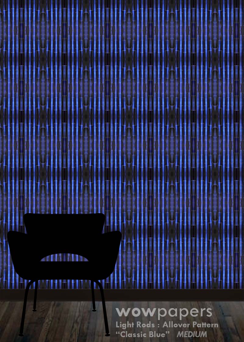 Deep Classic Blue Abstract Wallpaper