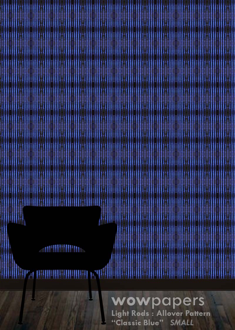 Deep Classic Blue Abstract Wallpaper