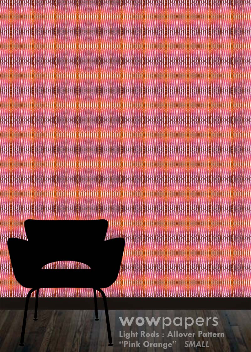 Pink Orange Modern Wallpaper