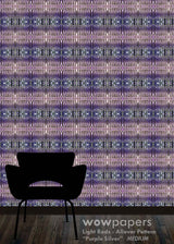 Purple Silver Abstract Wallpaper