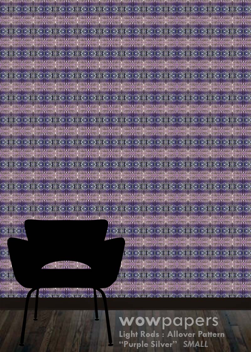 Purple Silver Abstract Wallpaper