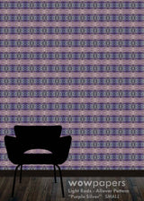 Purple Silver Abstract Wallpaper