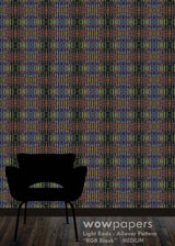 RGB Black Abstract Wallpaper