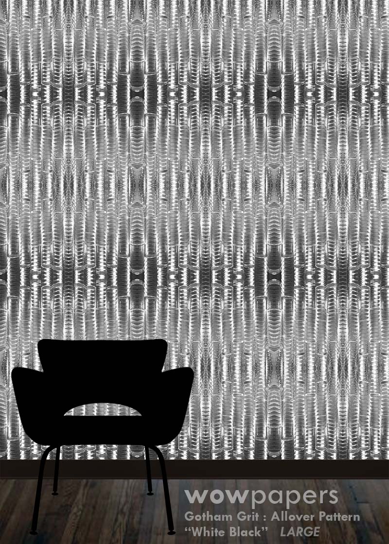 White & Black Abstract Wallpaper