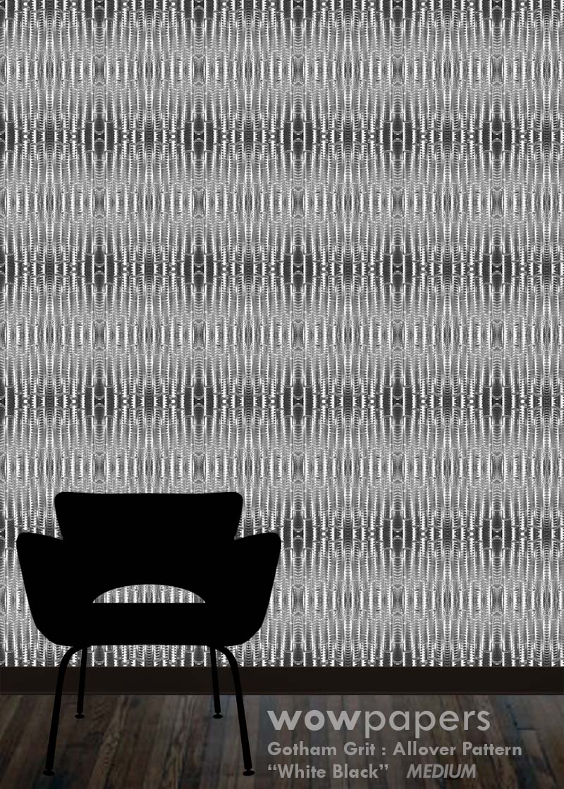 White & Black Abstract Wallpaper