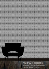 White & Black Abstract Wallpaper
