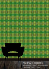 Emerald Lime Modern Wallpaper