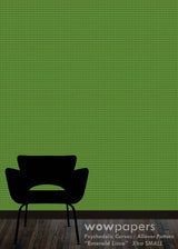 Emerald Lime Modern Wallpaper