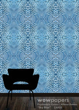 Sky Blue Modern Wallpaper