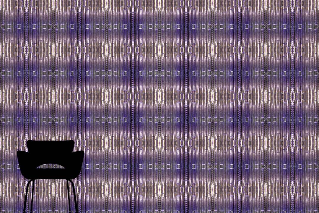 Light Rods | Purple Silver Wallcovering Mural