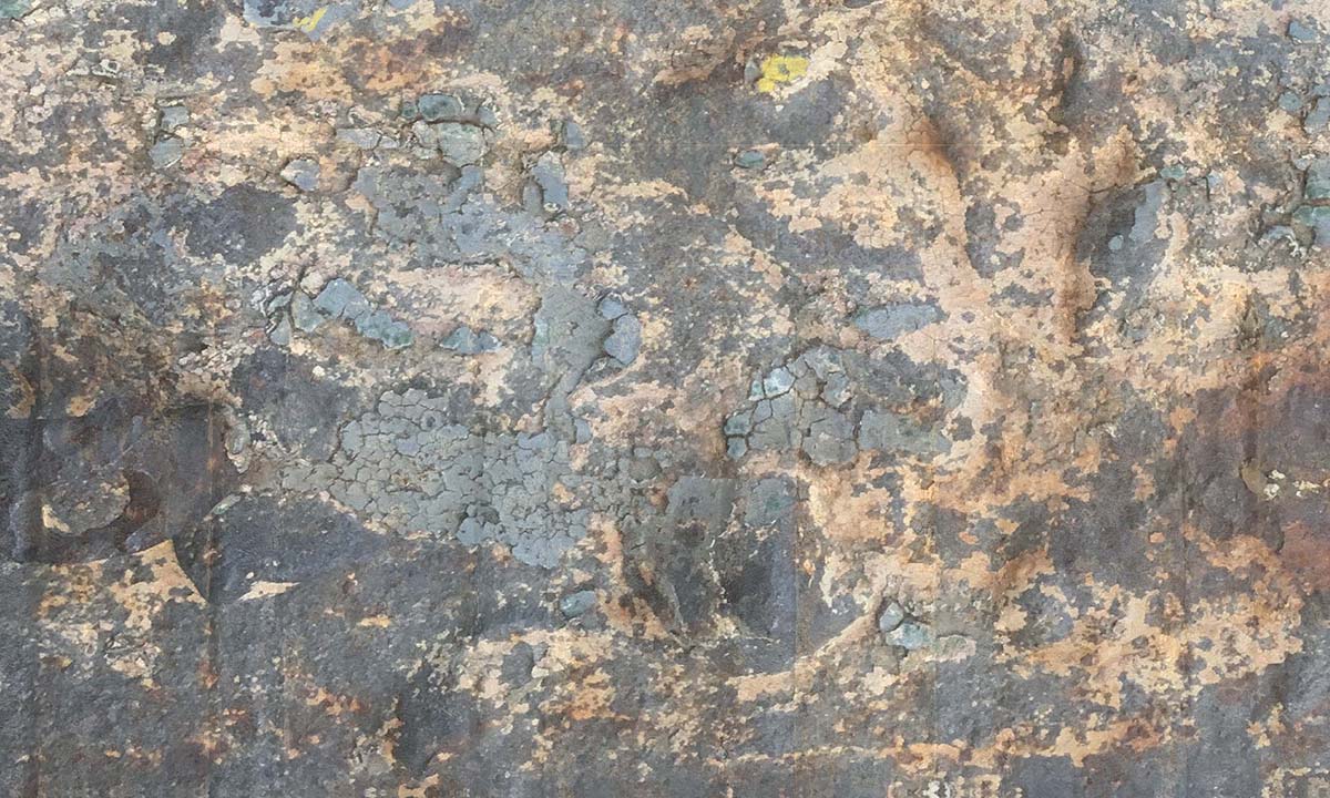 Gotham Grit | Lt. Blue Taupe Designer Wallcovering Mural