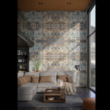 Light Blue Taupe Modern Wallpaper