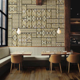 Gotham Grit | Butter Gray Wallcovering Mural